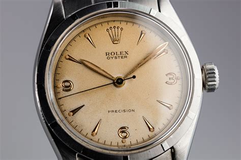 stainless steel oyster rolex history.